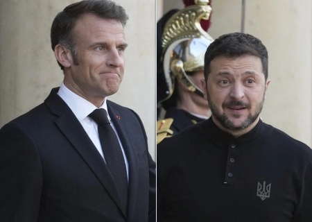    Зачем французы войдут во Львов? Макрон объявил о готовности ввести миротворцев в западные области Украины