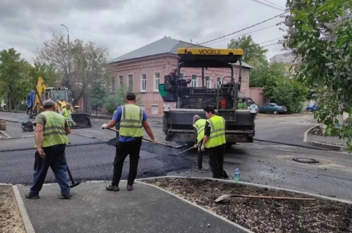    Дорожные работы завершаются на улице Чернореченской в Оренбурге