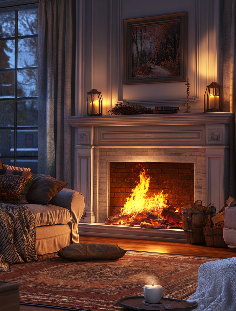    Как создать уют в холодные вечера с камином Kaw-Met W4 LB – ваш идеальный спутник тепла и стиля Kamin