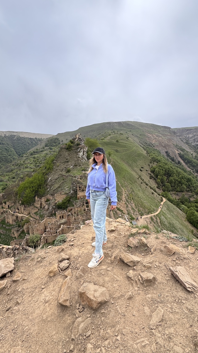 На самой высокой вершине в Гамсутле