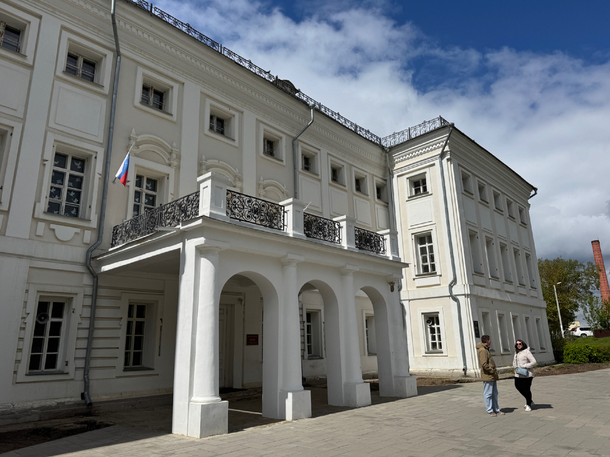 Полотняный завод. Усадьба Гончаровых. Фото автора 