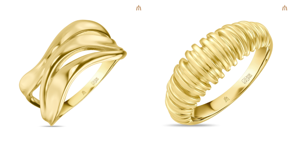 Кольца MIUZ Diamonds из коллекций Caprice и Vittoria