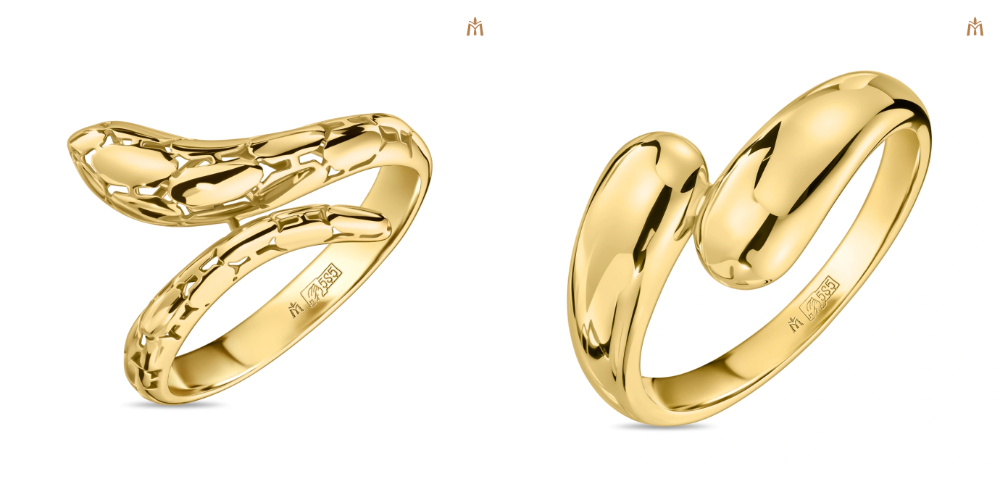 Кольца MIUZ Diamonds из коллекции Vittoria