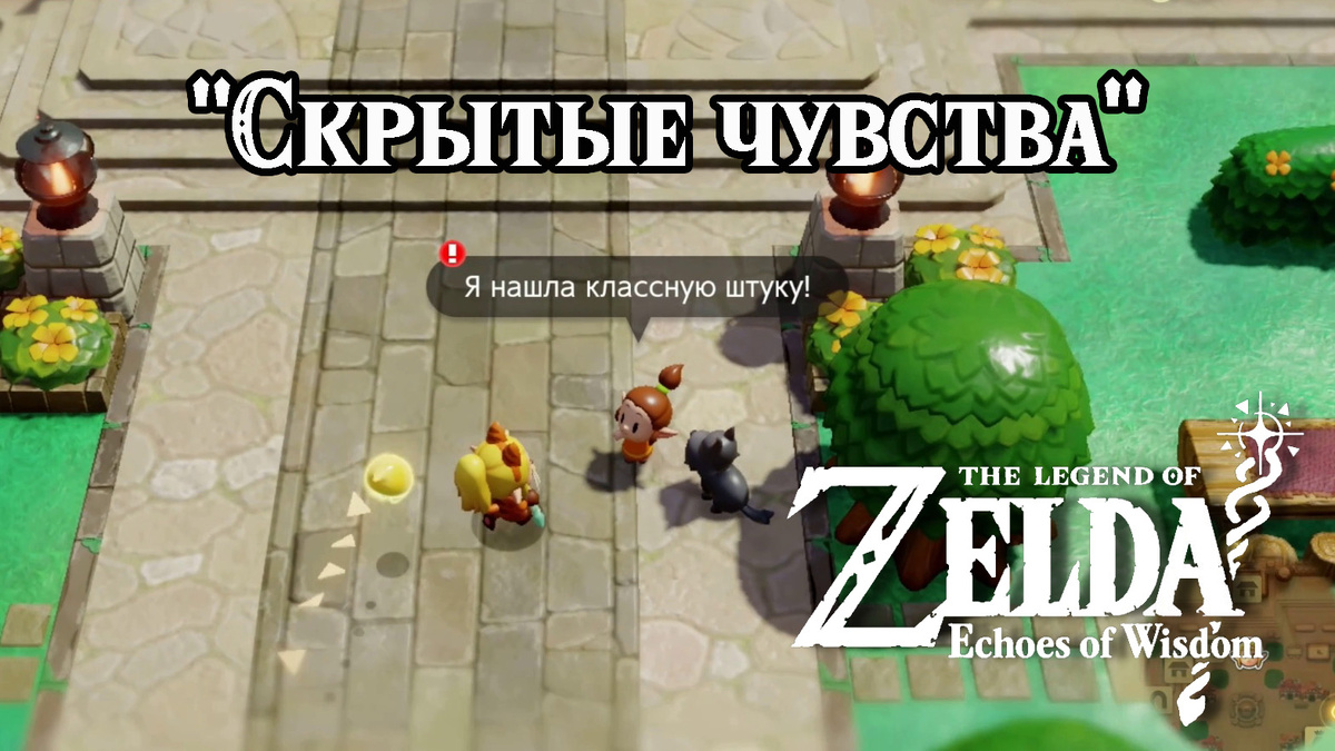 Дополнительное задание "Скрытые чувства" в игре "The Legend of Zelda: Echoes of Wisdom"