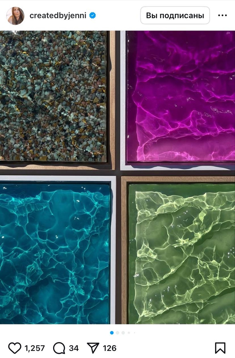 Работы американской художницы Jennifer Chapman , https://www.instagram.com/createdbyjenni?igsh=MTBhNWc4bHQ4YWJtMA==
