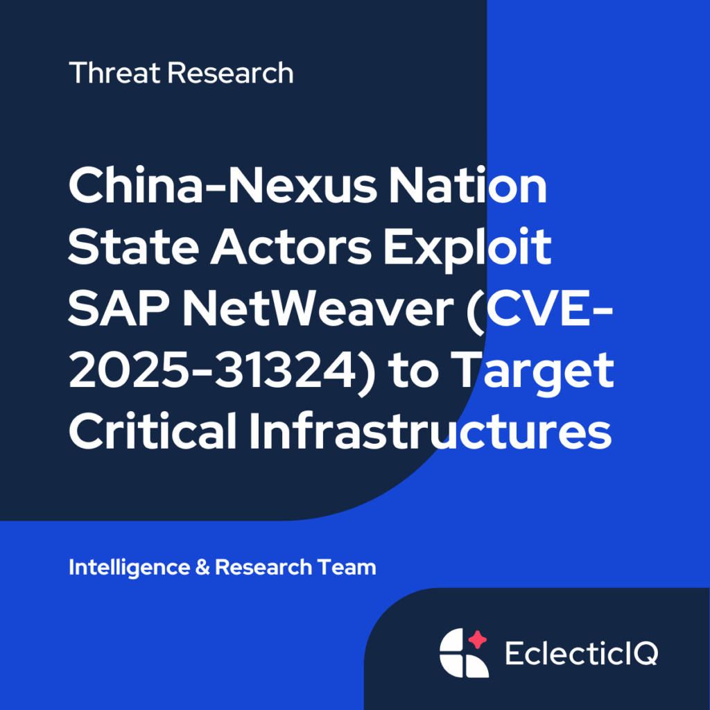    Источник: blog.eclecticiq.com