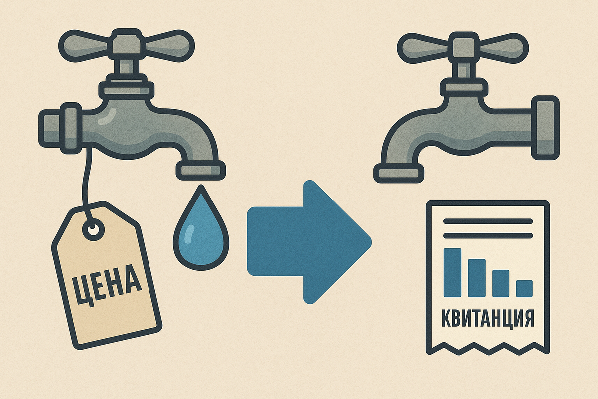 Капающий кран до и после ремонта