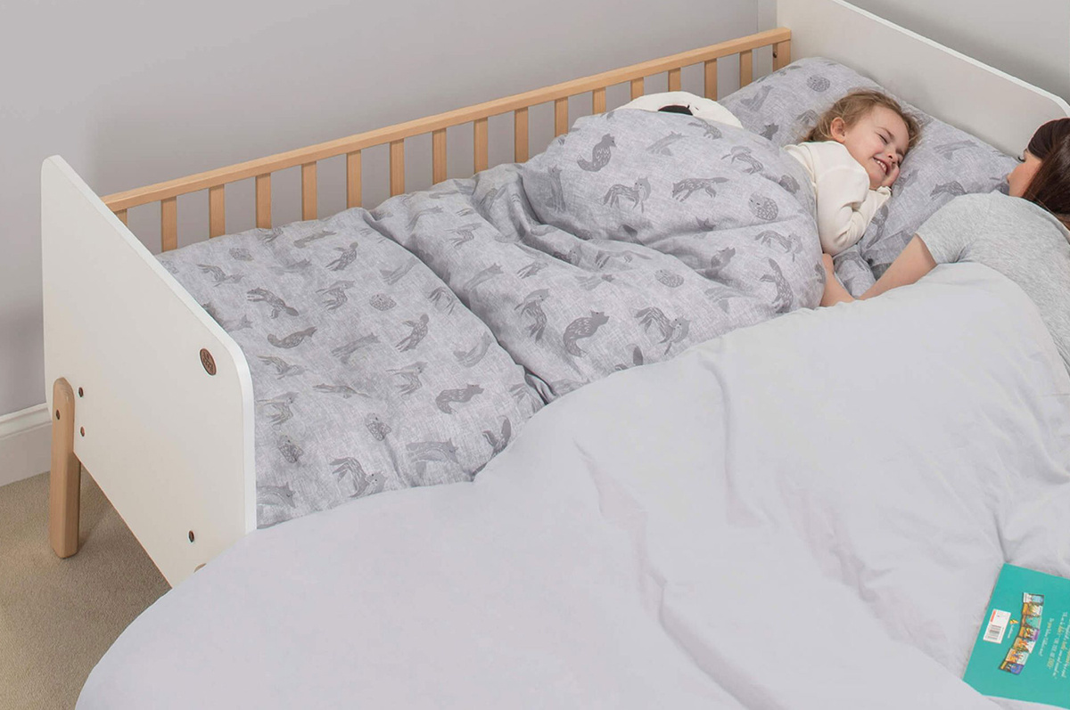 На картинке изображена Кровать для детей Boori Natty Bedside.