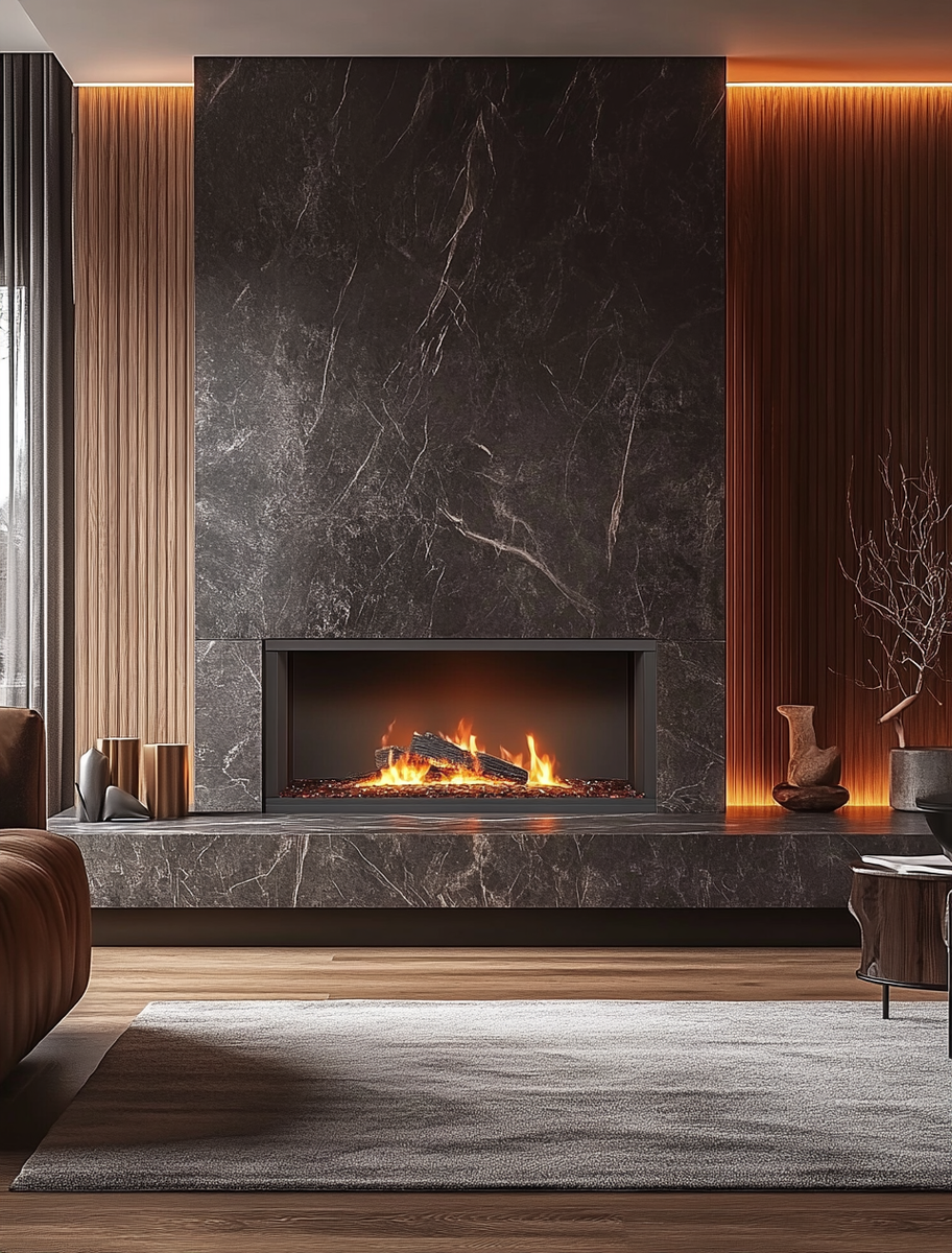    Уют и стиль в вашем доме: электрический камин Stone New 26 WTG с эффектом 3D Helios 26, который создаст атмосферу тепла и уюта в холодные зимние вечера Kamin