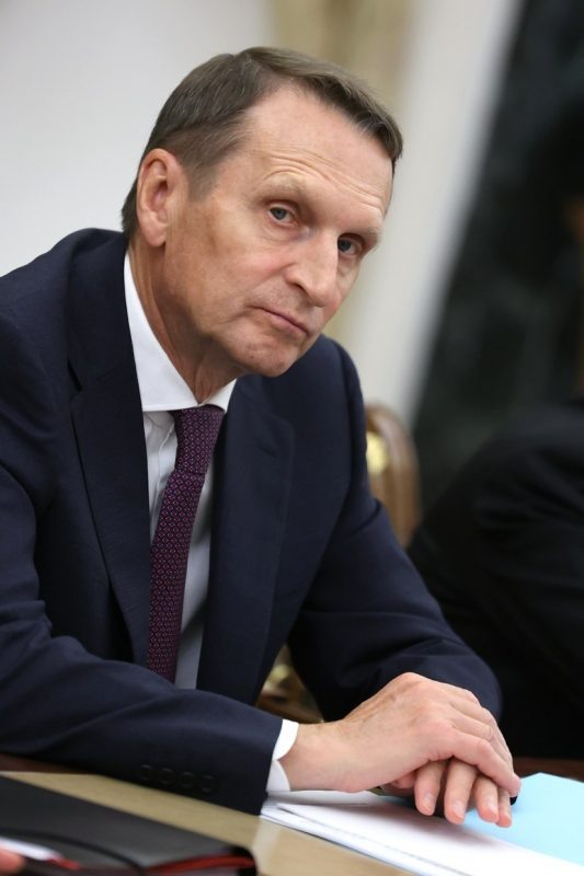    Сергей Нарышкин. (Фото из Википедии. Авторство: Kremlin.ru )