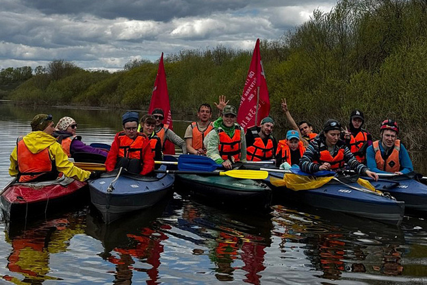    Кировские студенты преодолели 100 км на байдарках