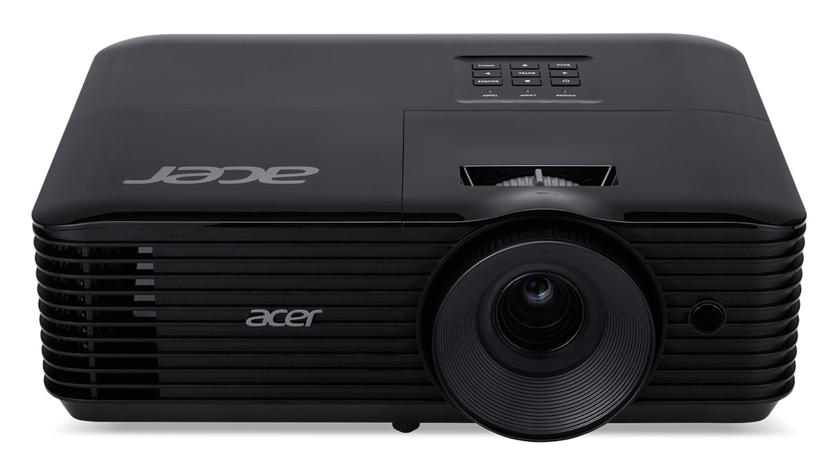    Вид спереди на проектор Acer X1328Wi