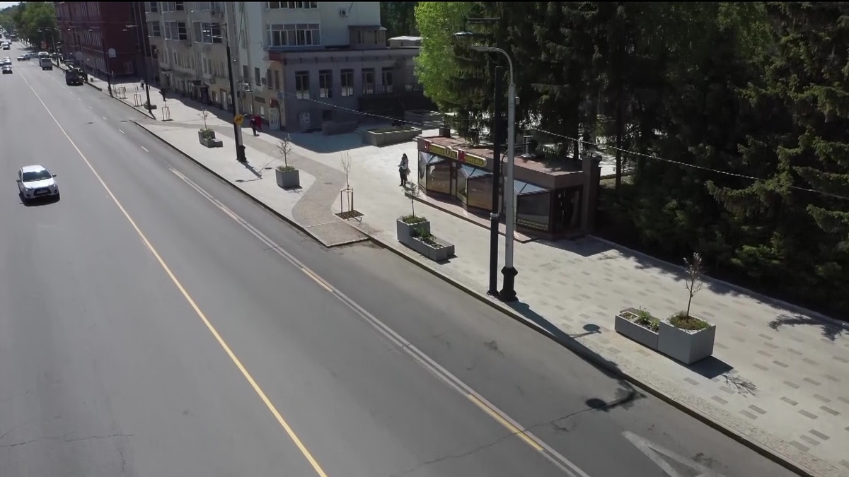    На улицах Цюрупы и Мустая Карима в Уфе уложат гранитную плитку