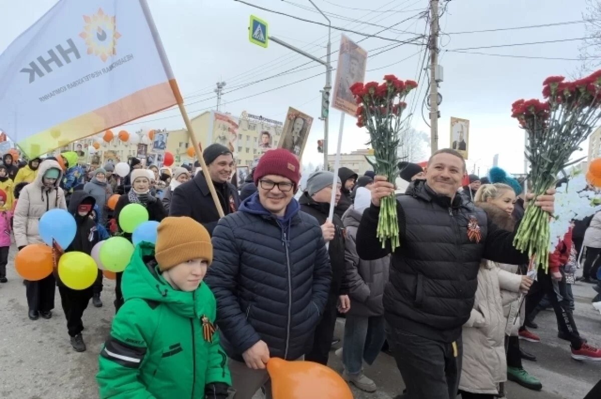    Сотрудники компании в Усинске почтили память героев ВОВ.