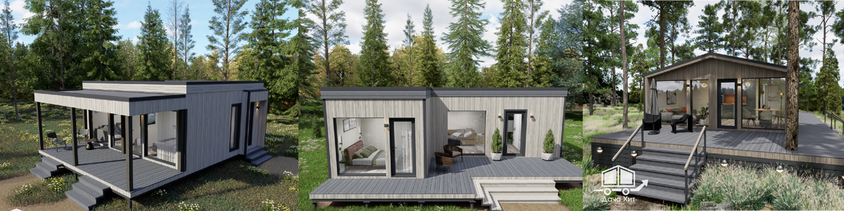 Модульные дома от ДачаХит недорого