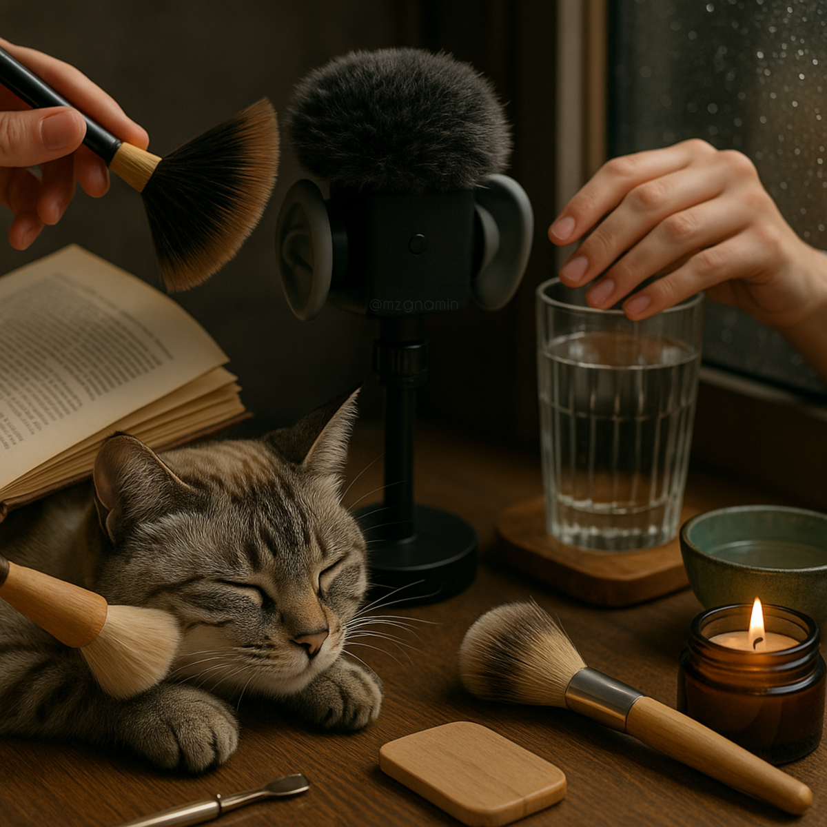 Для тех, кто не любит прикосновения, но тает от стука пальцев по микрофону