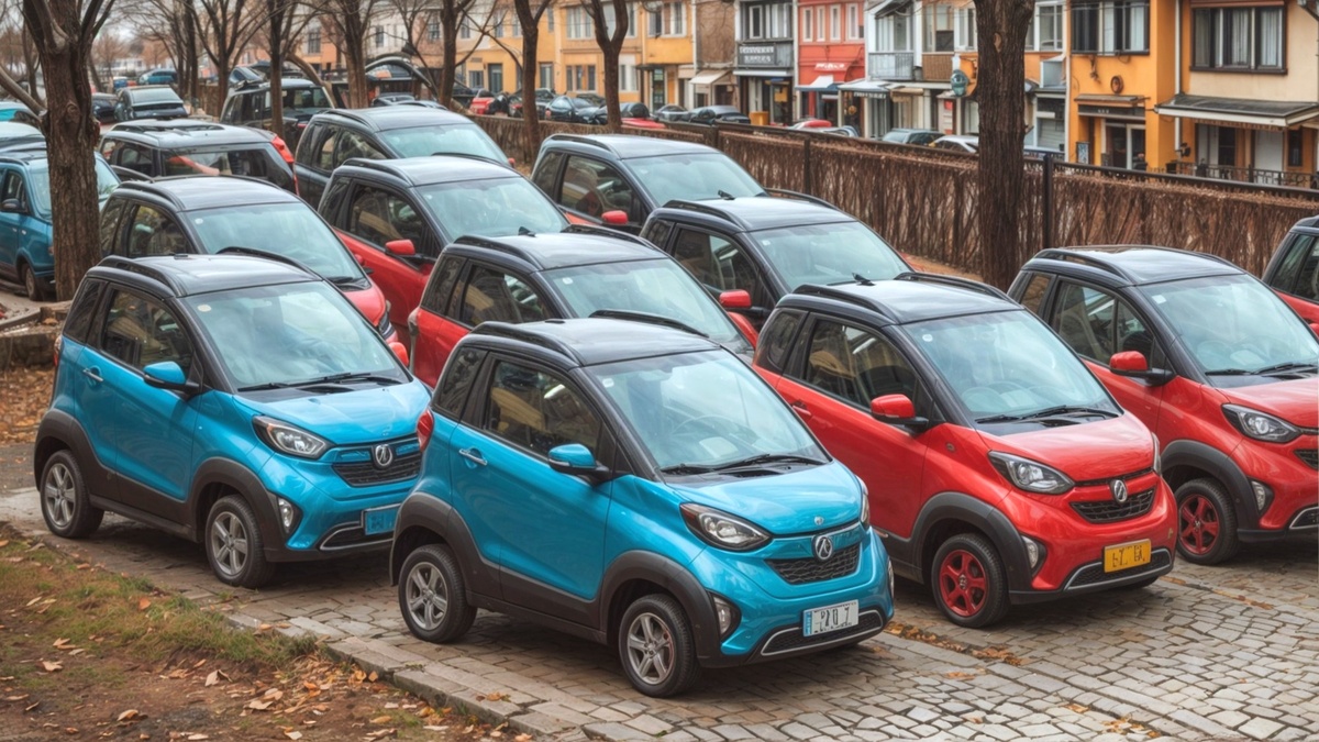 2030-й год. Парковка возле дома…