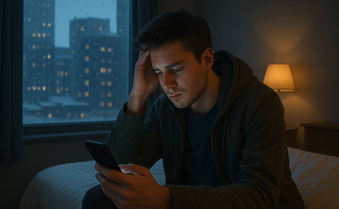 Знает ли ваш телефон, что вы грустите? Изображение из личного архива.