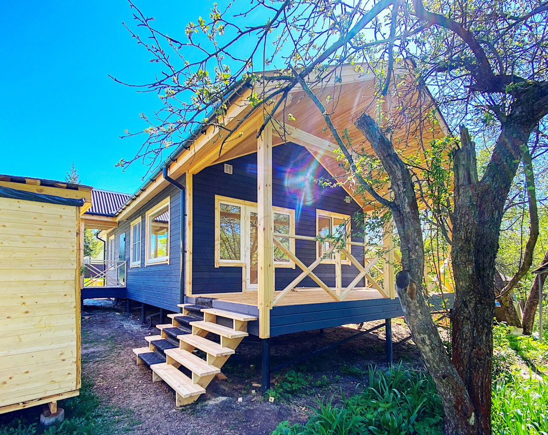 Каркасный дом в деревне Коростылёво