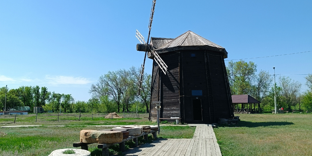 Этнокультурный комплекс «Питерская мельница» - последняя ветряная мельница Саратовской области