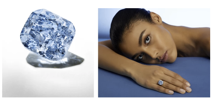Редчайший бриллиант Mediterranean Blue: история рекордной продажи на Sotheby’s