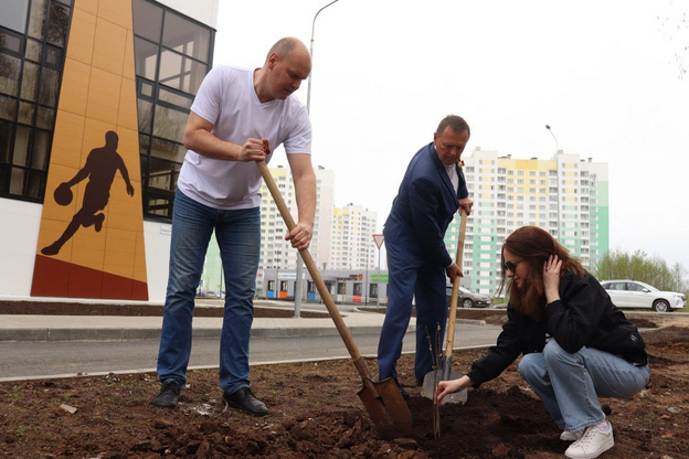    На территории ФОК «Озерки» появятся «Сады Памяти»