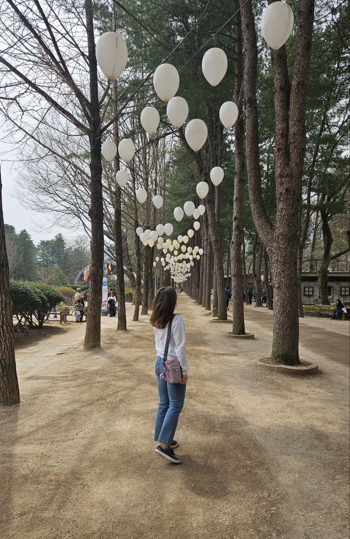 Локации острова Нами. Фото автора.