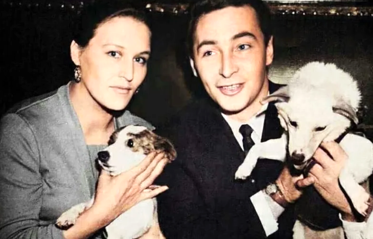 на фото Нонна Мордюкова и Вячеслав Тихонов