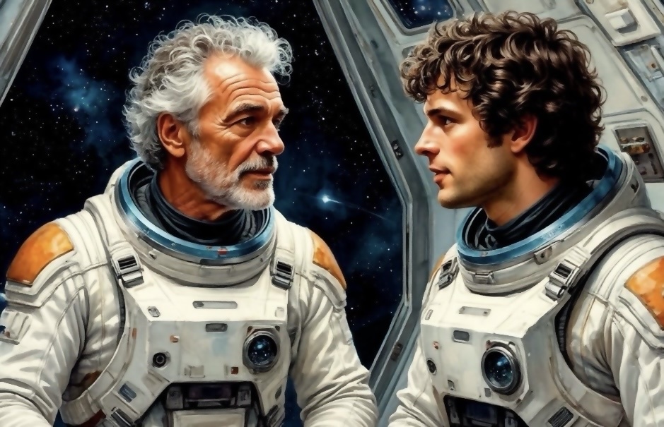 Эрнесто читает «лекцию» Сэму