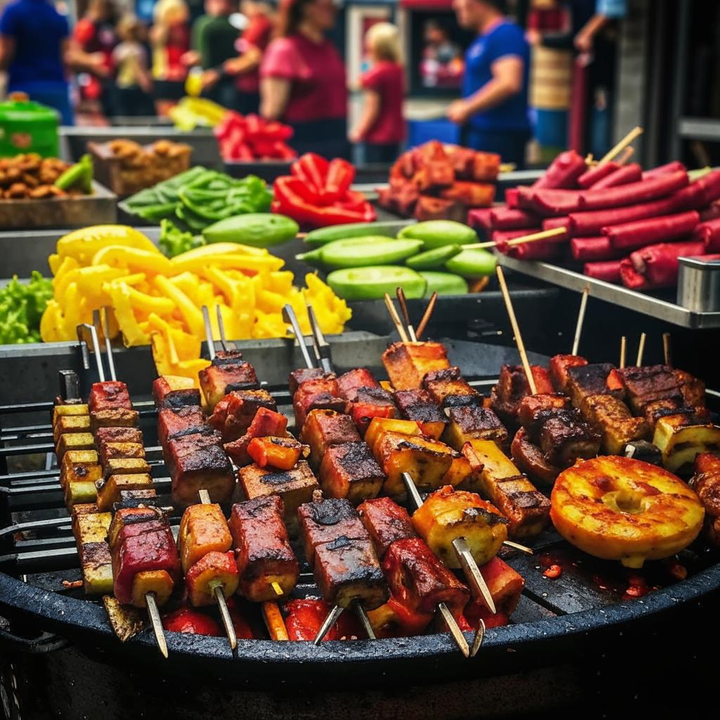 Остро-сладкий соус к шашлыку.