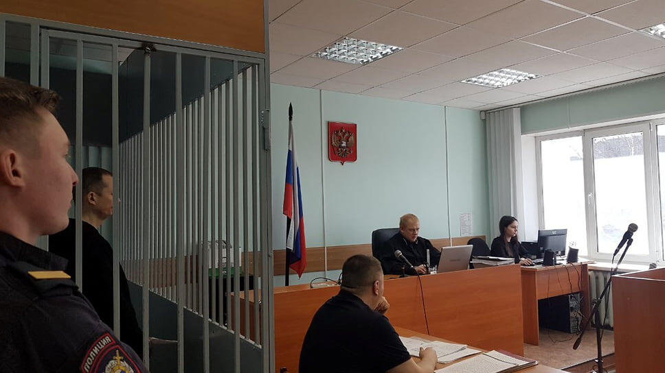 Продление меры пресечения в виде ареста Андрею Батову 19 марта 2025 года.📷Фото: объединенная пресс-служба судов Удмуртии