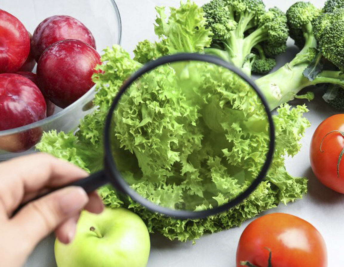 Определение признаков на наличие нитратов в овощах и фруктах