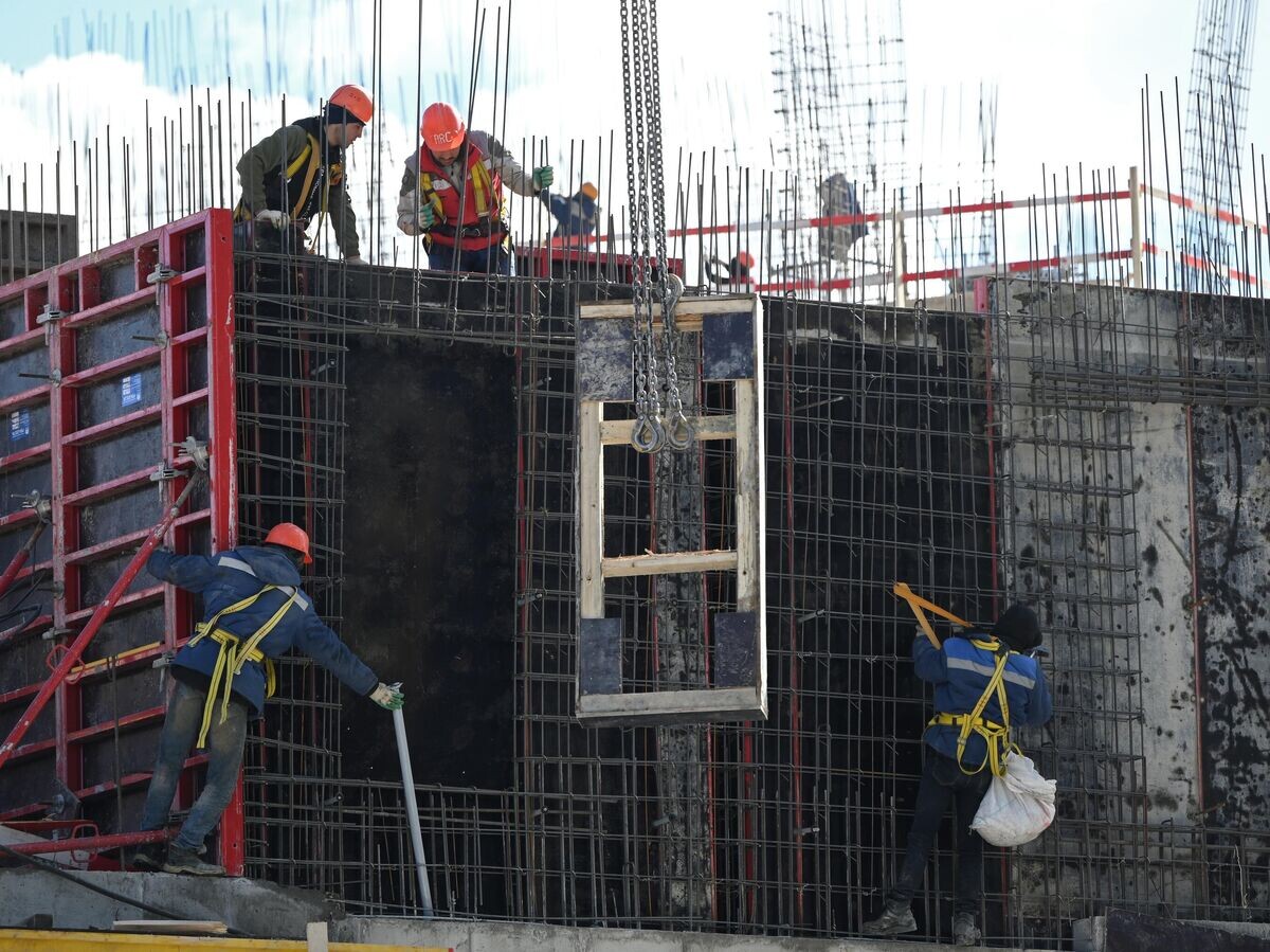    Строительство жилья© РИА Новости / Максим Блинов