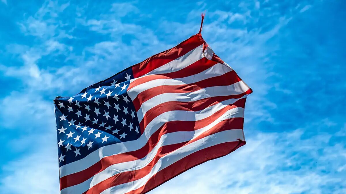    Флаг США.