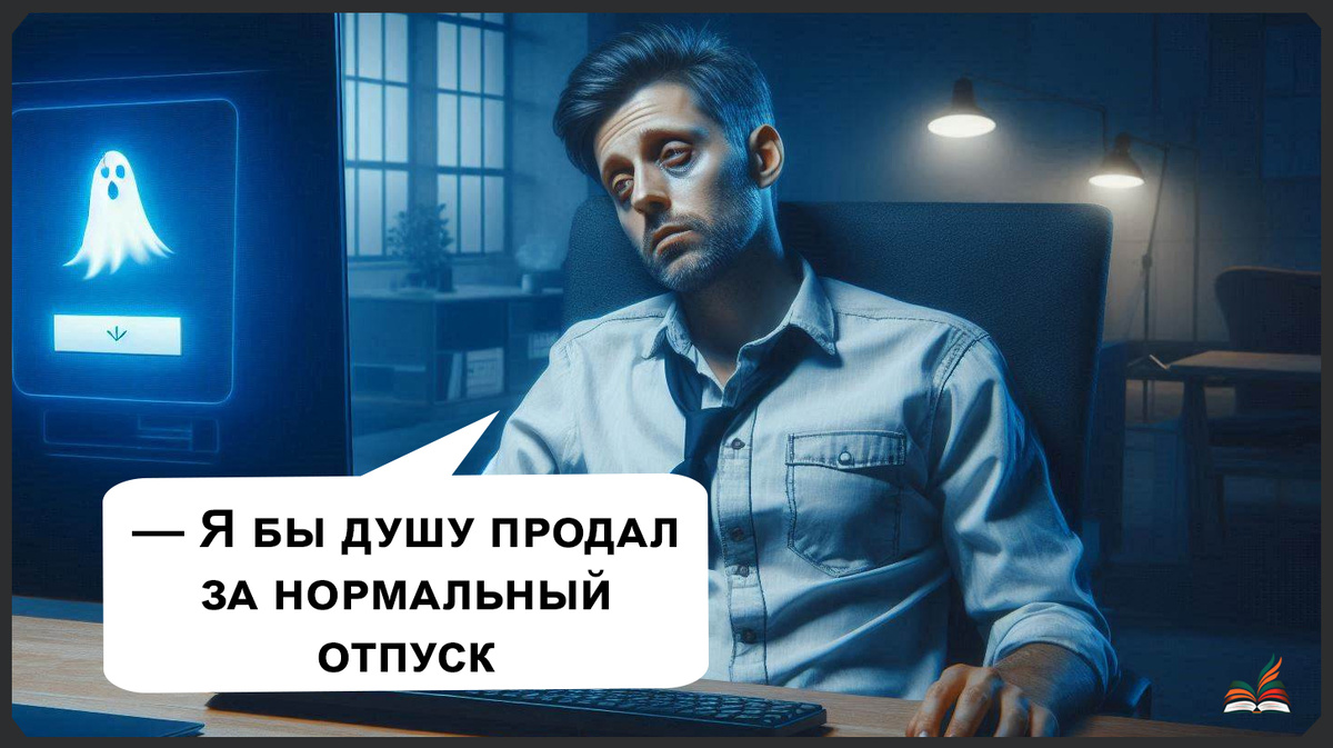 Тот случай, когда офисный компьютер стал пропуском в потусторонний мир - Рассказ