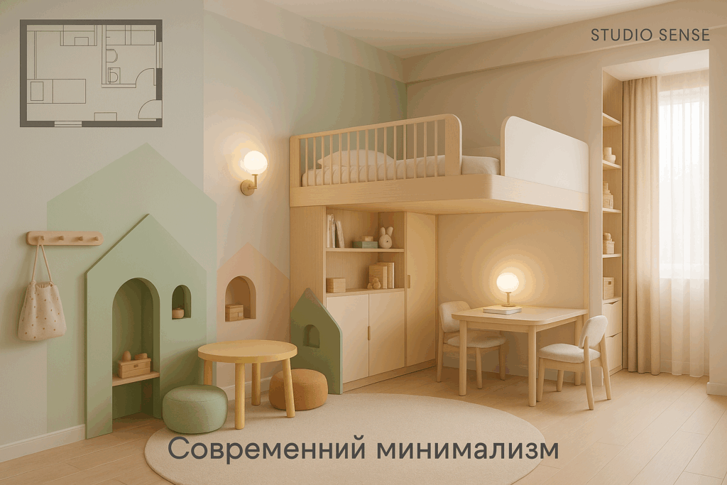    Дизайн детских комнат: креативные идеи Keri