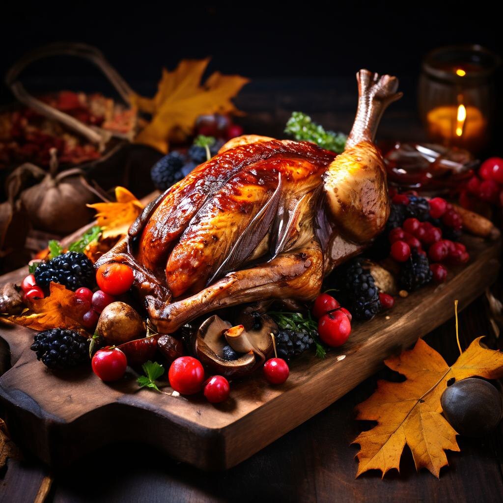 Запечённый фазан