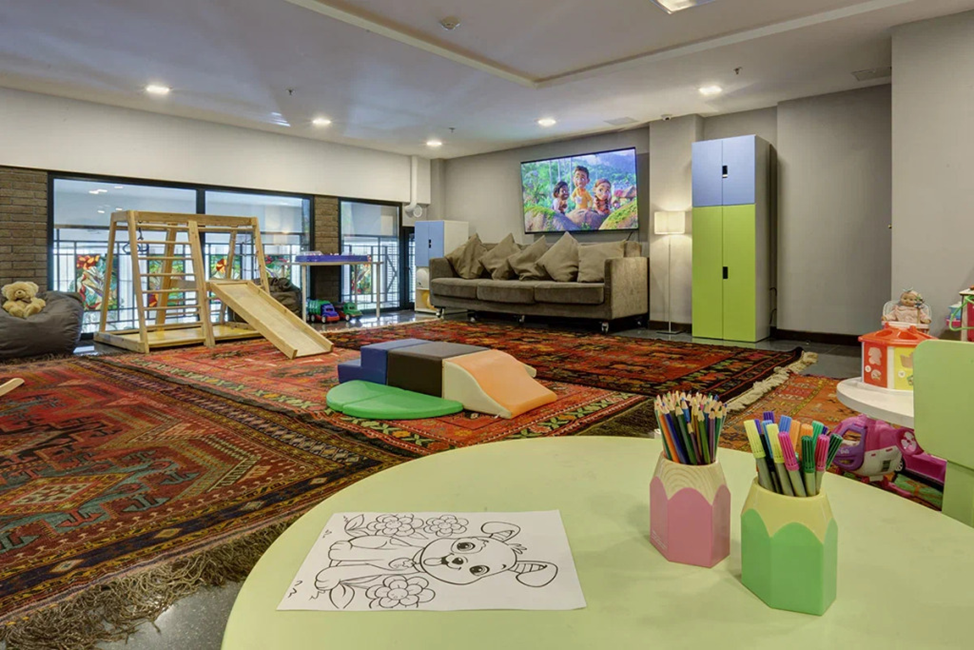 Игровая комната в отеле Астро Плаза