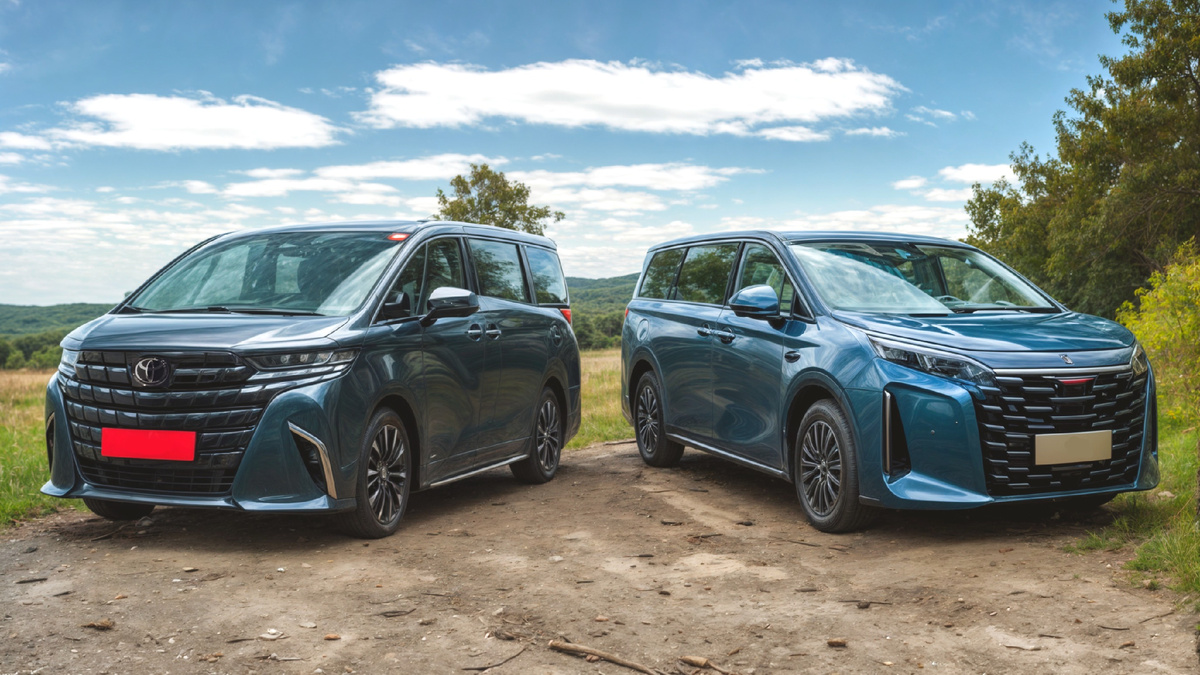Toyota Alphard против BYD Xia
