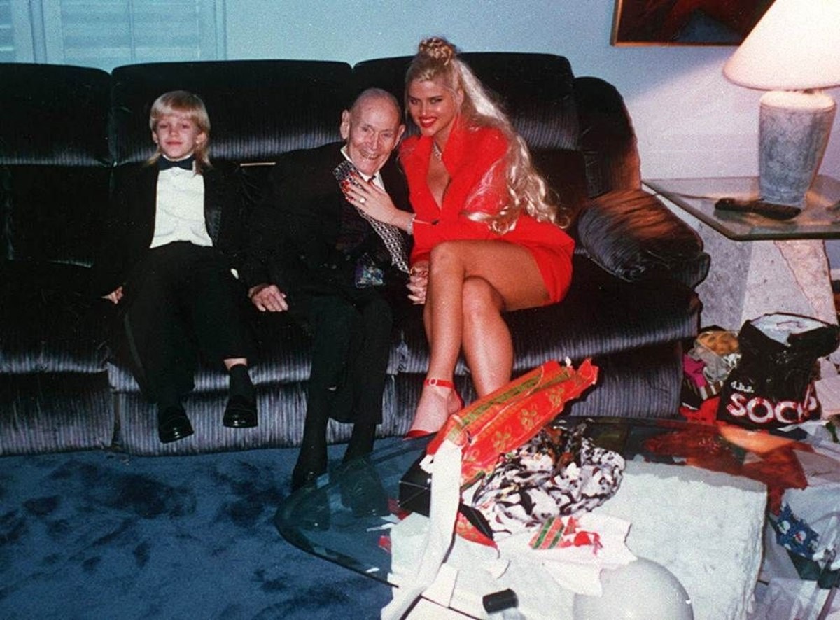 Джеймс Говард Маршалл II и Анна Николь Смит