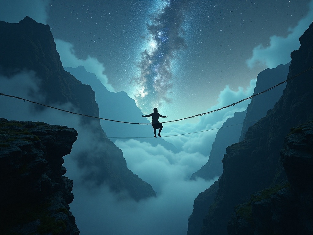 Между небом и бездной: баланс на грани