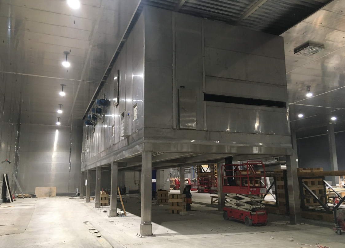 Установка сушильного тоннеля в Липецкой области