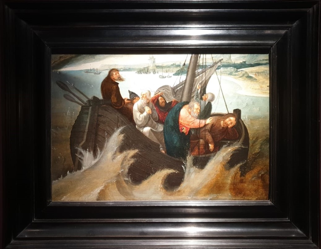 Ян Велленс де Кок 1475/1480-1527/1528 Христос в Галилейском море