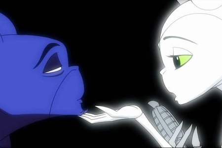 Кадр из анимационного фильма «Кошачье фортепиано» (2009)