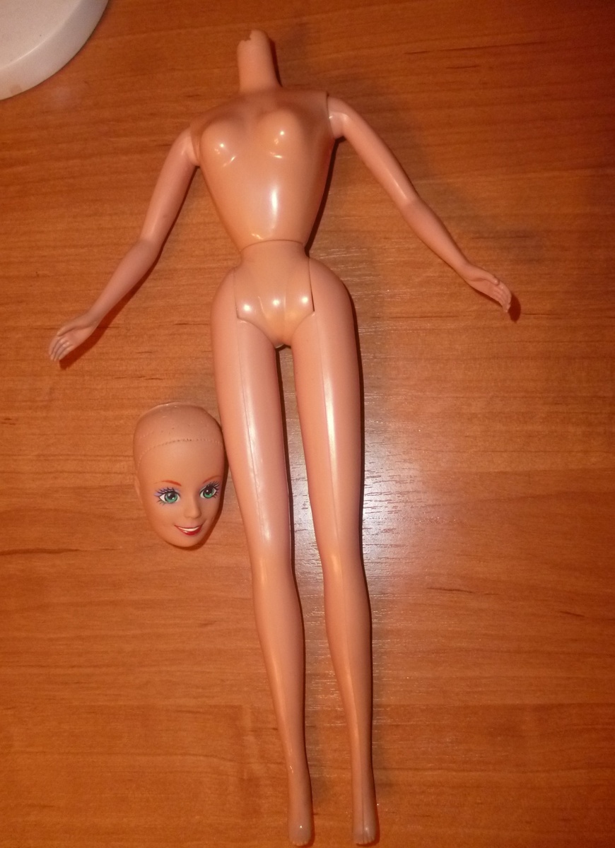 сначала я удалила старые волосы