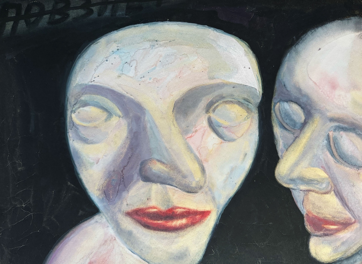    Лев Повзнер, из серии «Люди на черном», 1970 год