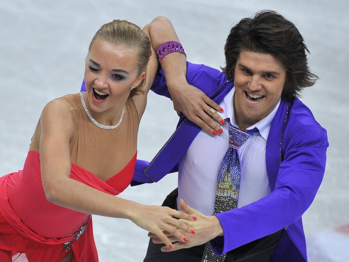    Россияне Александра Степанова и Иван Букин© РИА Новости / Владимир Песня