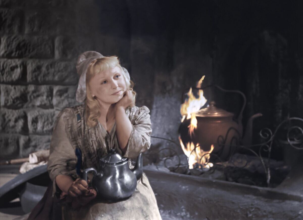 Янина Жеймо в роли Золушки