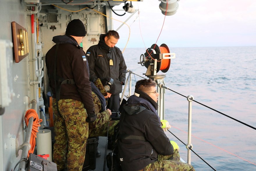    Фото: Estonian Navy Handout / Reuters