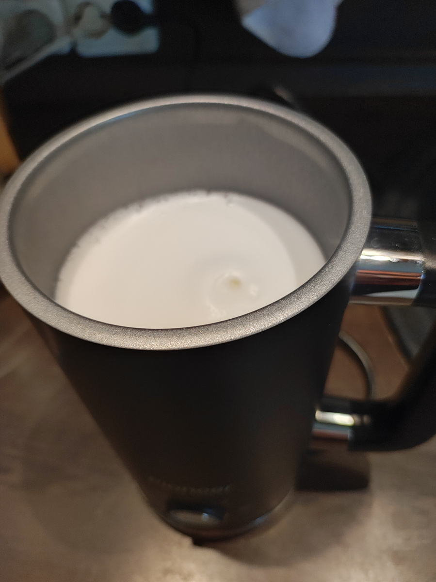 вот такая густая пена получается